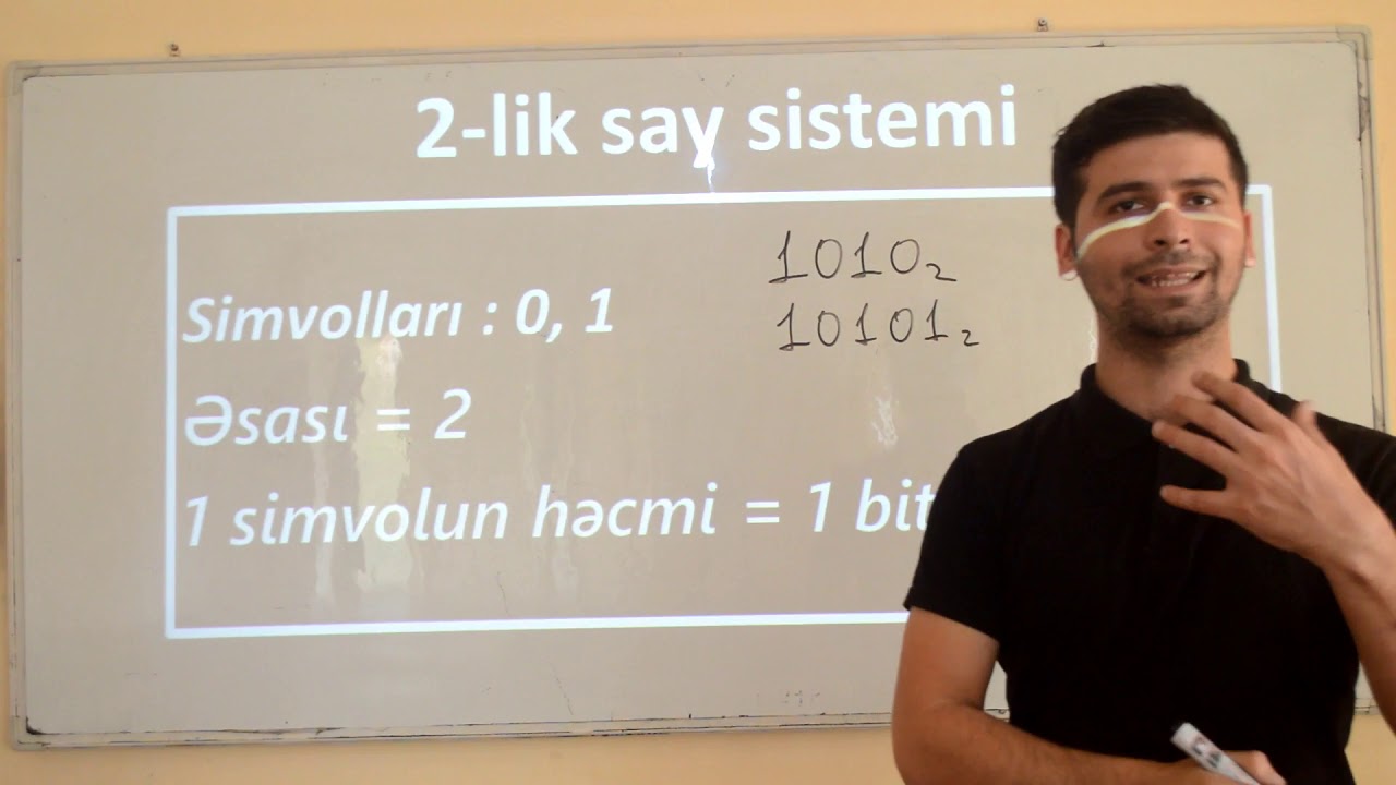 SAY SİSTEMLƏRİNİN ƏTRAFLI İZAHI