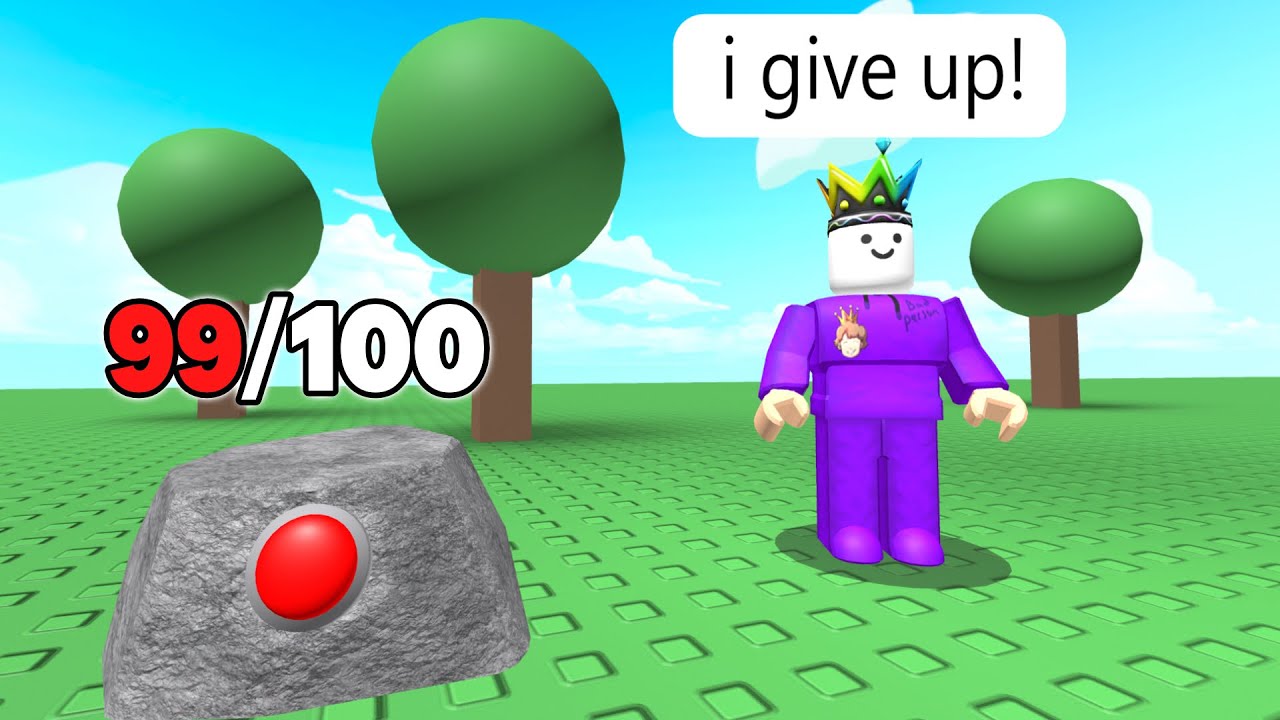 finding EVERY BUTTON in Roblox find the button "world 2"...