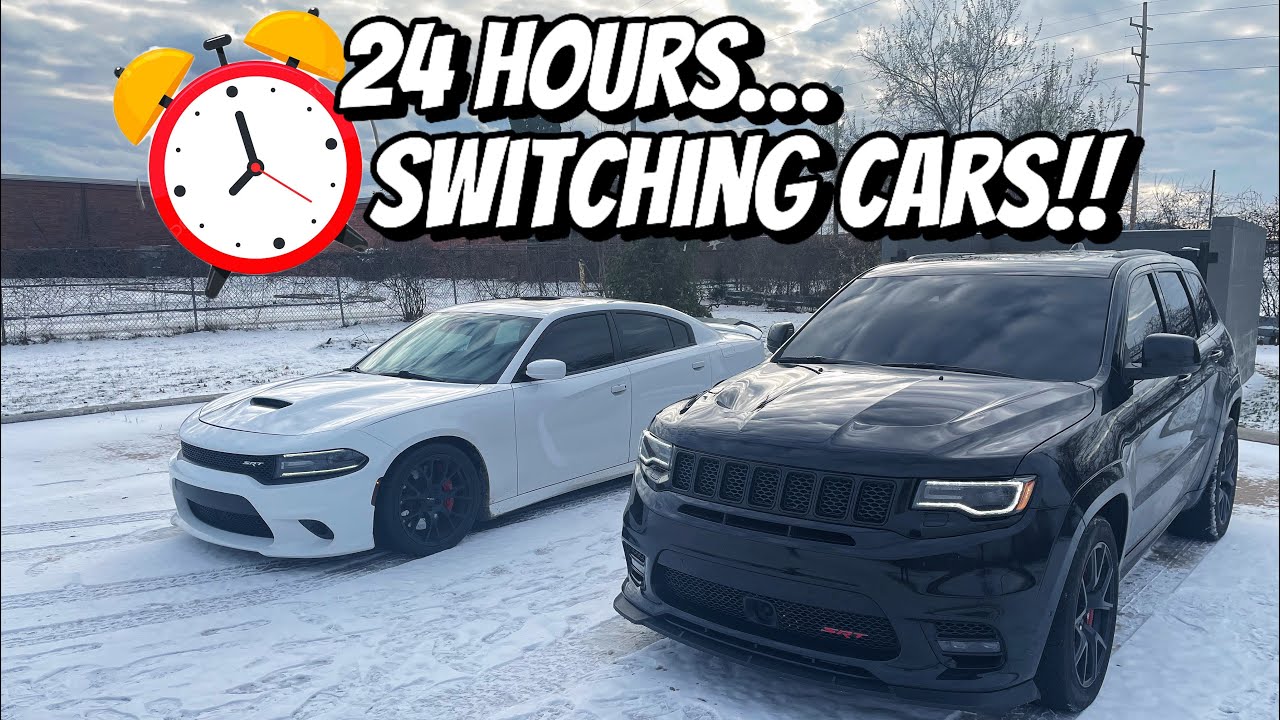 SWITCHING CARS WITH SRT JEEP OWNER FOR 24 HOURS! 😬😳