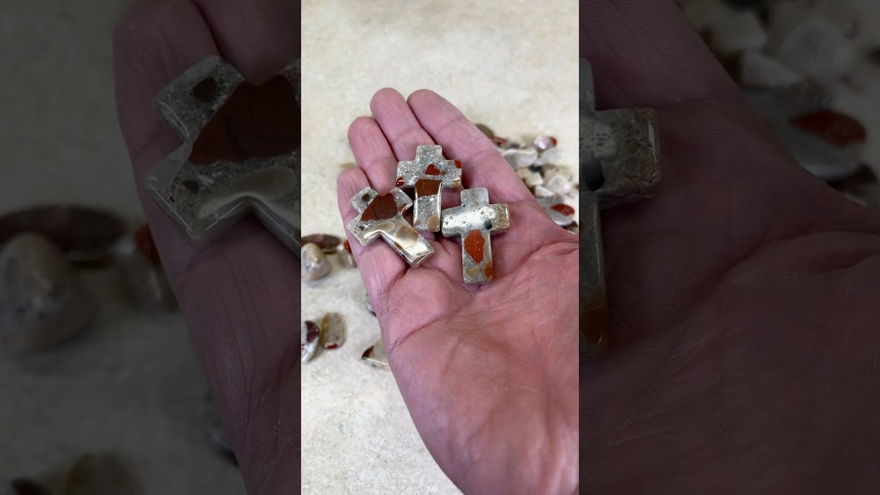 Tumbled Puddingstones&ndash;Rocks in a Box 80