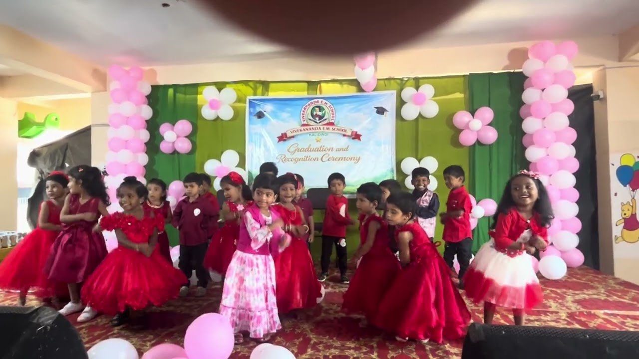 Graduation and recognition ceremony- Nursery 