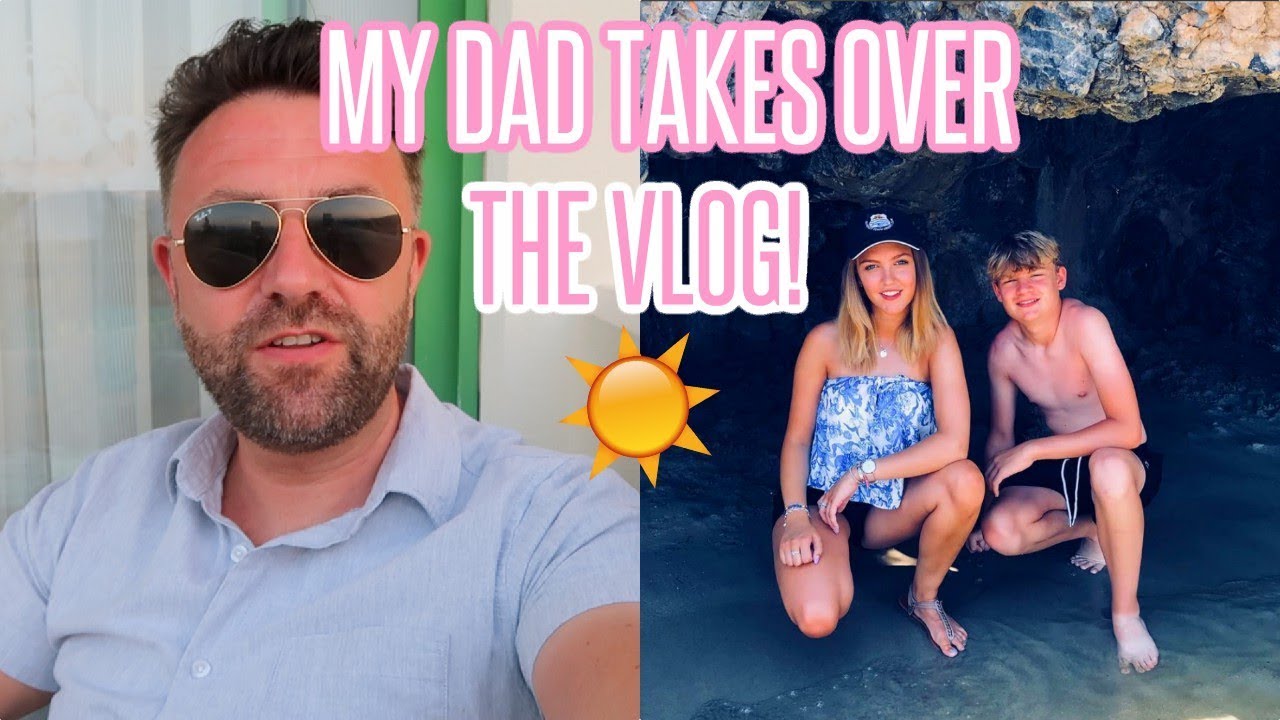 MY DAD TAKES OVER MY HOLIDAY VLOG + EXPLORING LINDOS!