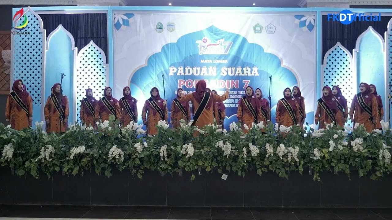 MARS FKDT & RINDU ILAHI PADUAN SUARA FKDT KAB SUKABUMI | PORSADIN KE7 PROV JABAR 2024