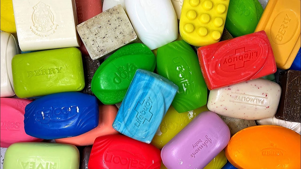 ★ASMR SOAP★Compilation set★Crushing soap★ satisfying video