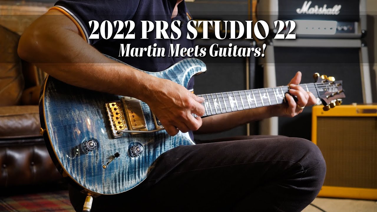 2022 PRS Studio 22 In FADED WHALE BLUE! | Martin Meets Guitars!