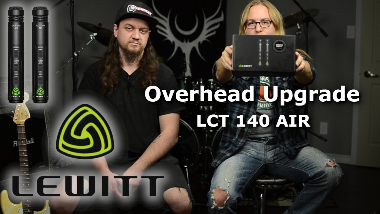 Lewitt LCT 140 Air Demo / Review - We've upgraded our overhead microphones!