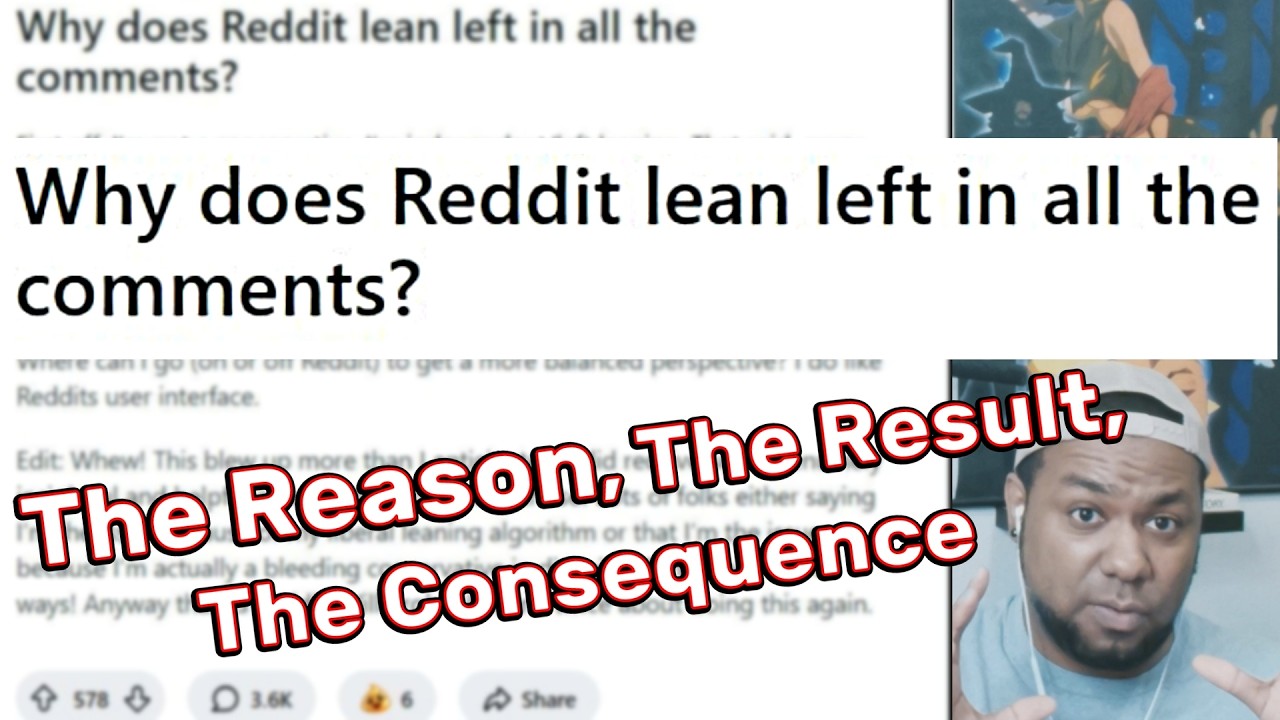 Why Does Reddit Lean Left In All The Comments? - Echo Chambers, Moderation, & The Full Picture