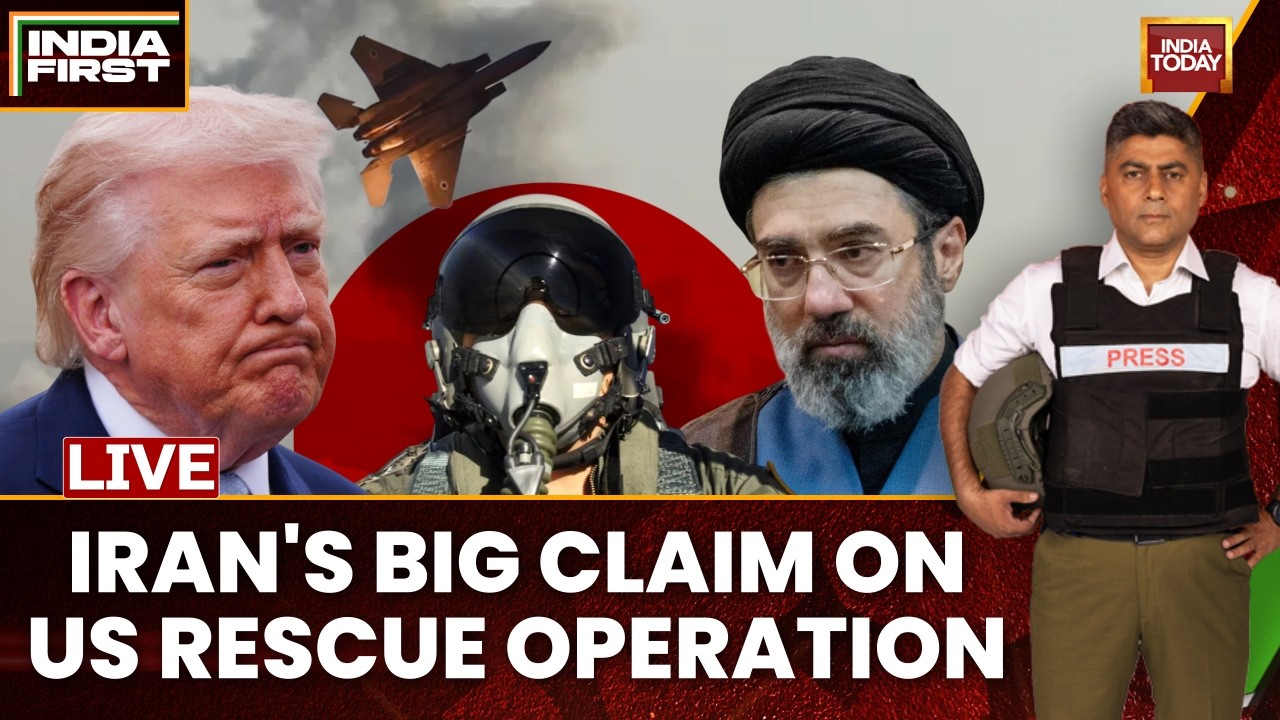 US Iran War LIVE: Iran's Big Claim On US Pilot Rescue Operation | 12 US Aircraft Lost In Rescue?