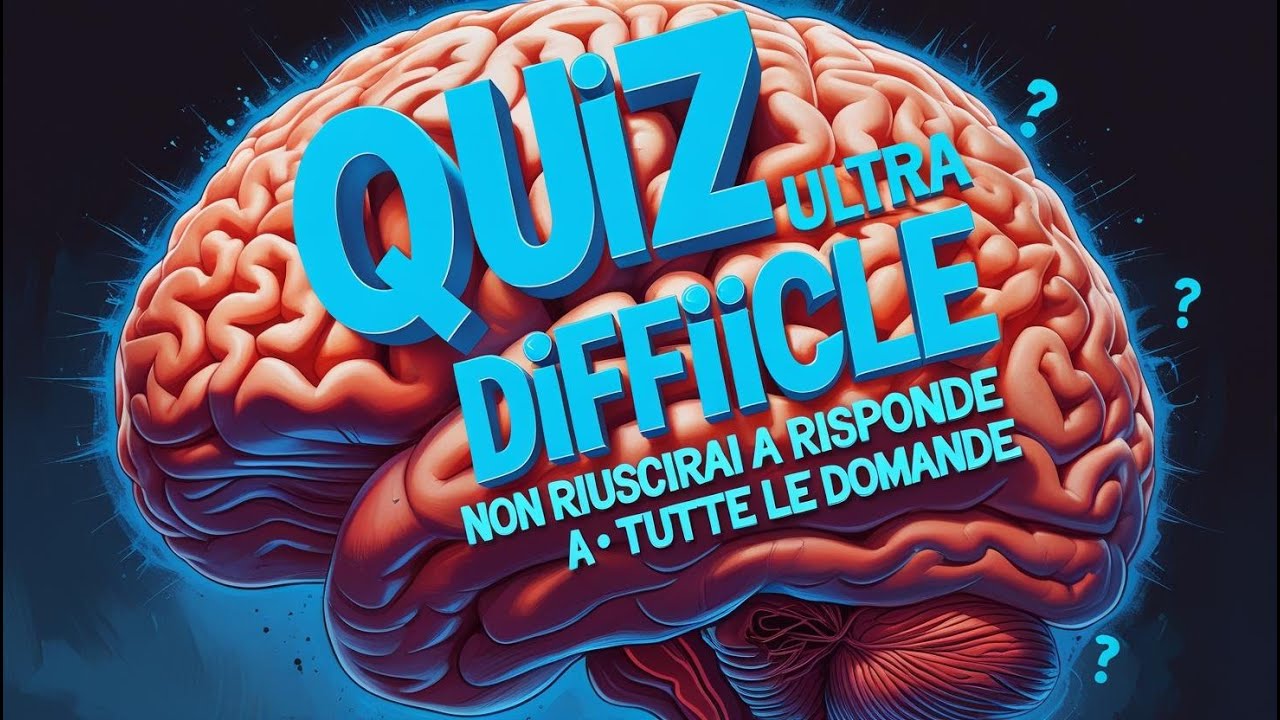 Quiz di Cultura generale #16 domande che ti faranno dubitare delle tue conoscenze #quiz