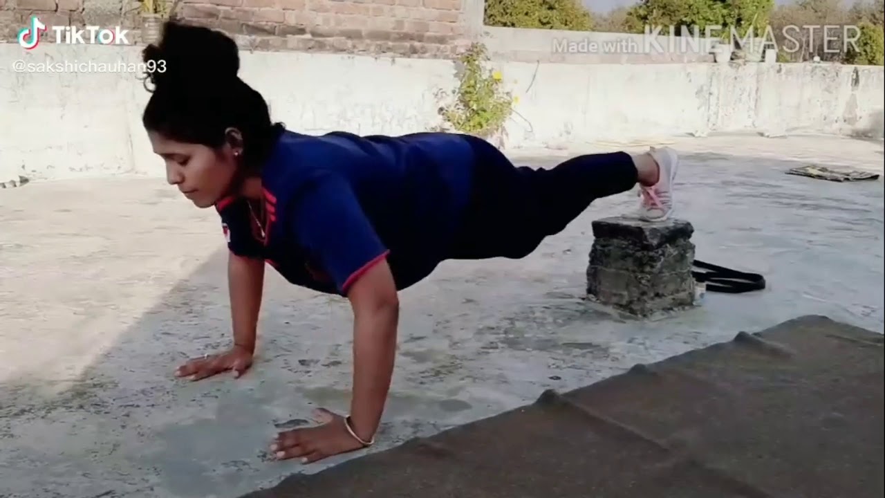 Sakshi Chauhan - A ray of Inspiration to us. Amputee to Victory..Inspirational WorkOut Viral Video