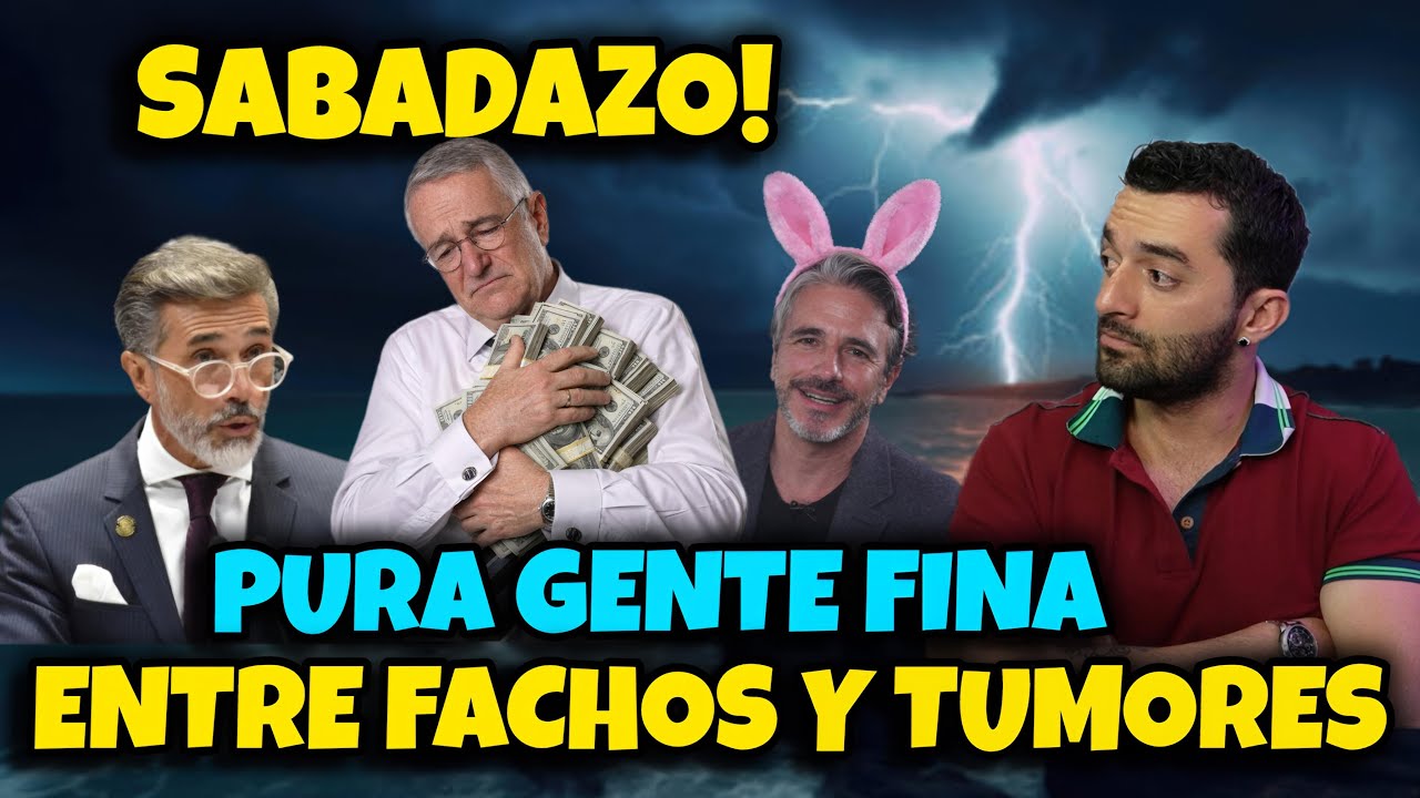 NI COMO AYUDARLES. En fachos y tumores. NOS VEMOS EN EL 2027.