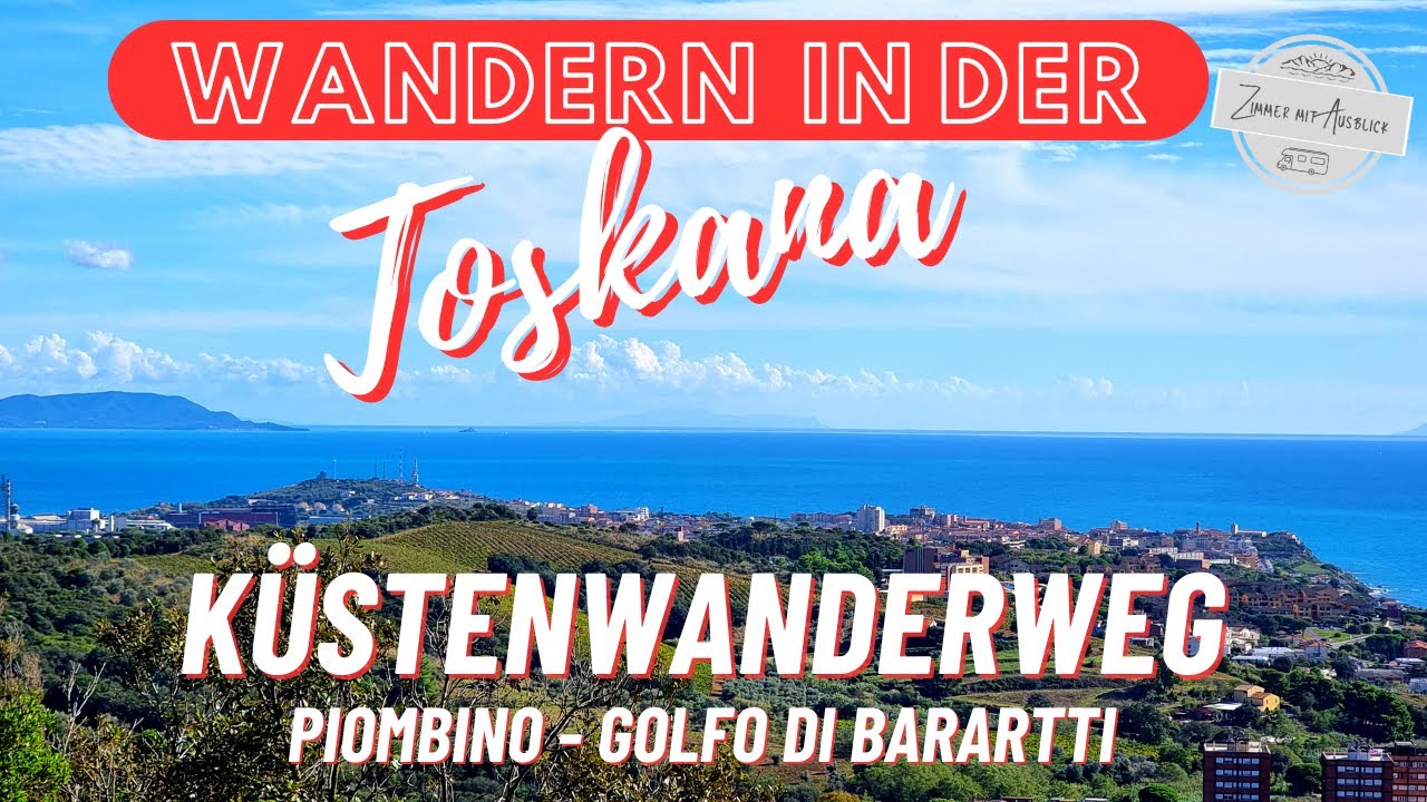 TOSKANA | Wanderung Küstenwanderweg PIOMBINO zum Golfo di Baratti | 11/2023