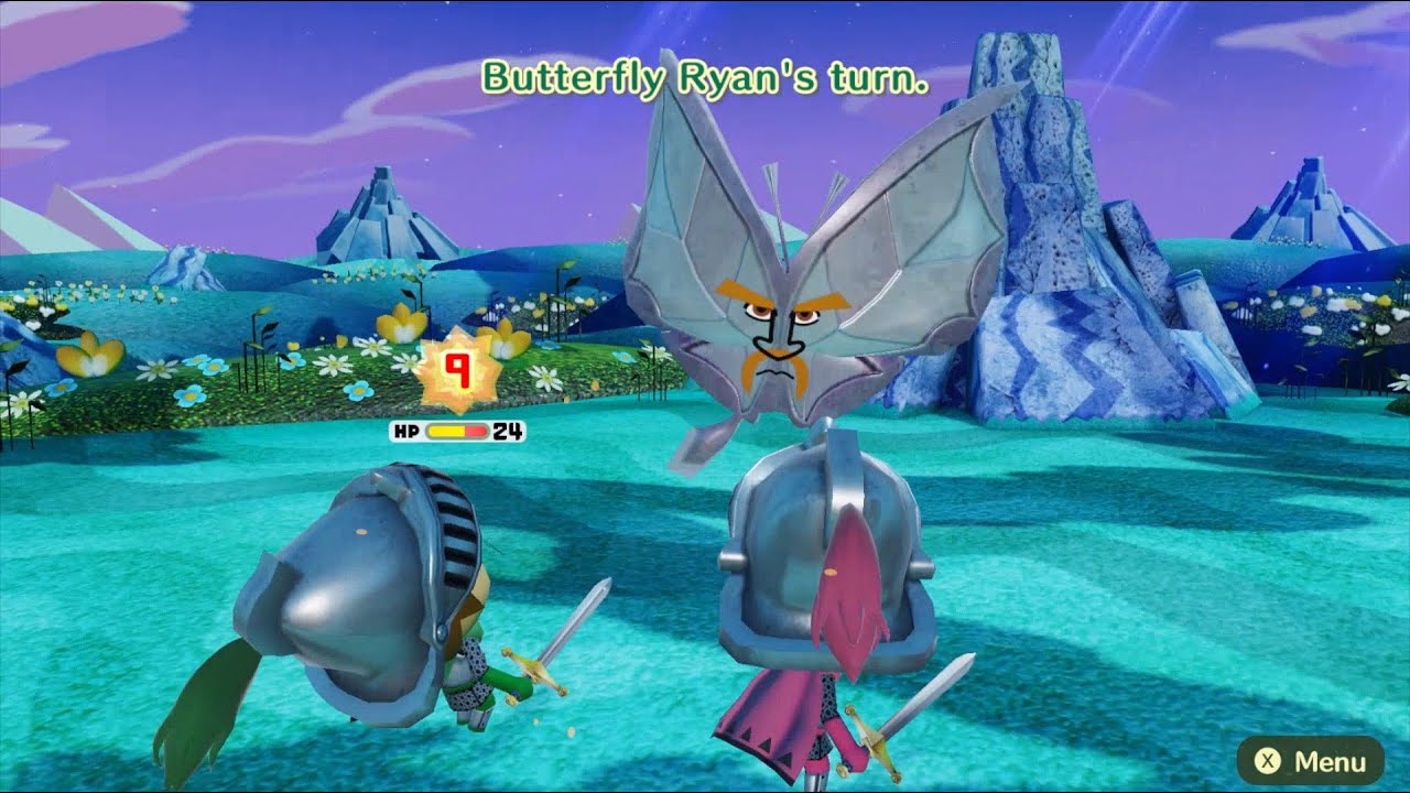 Miitopia Doubled Enemy Stats Mod - Main Story (Base Gear, No Sprinkles & Safe Spot)