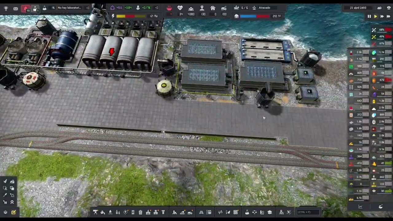 Captain of Industry: Resolviendo una crisis energética acompañado de Copilot Vision