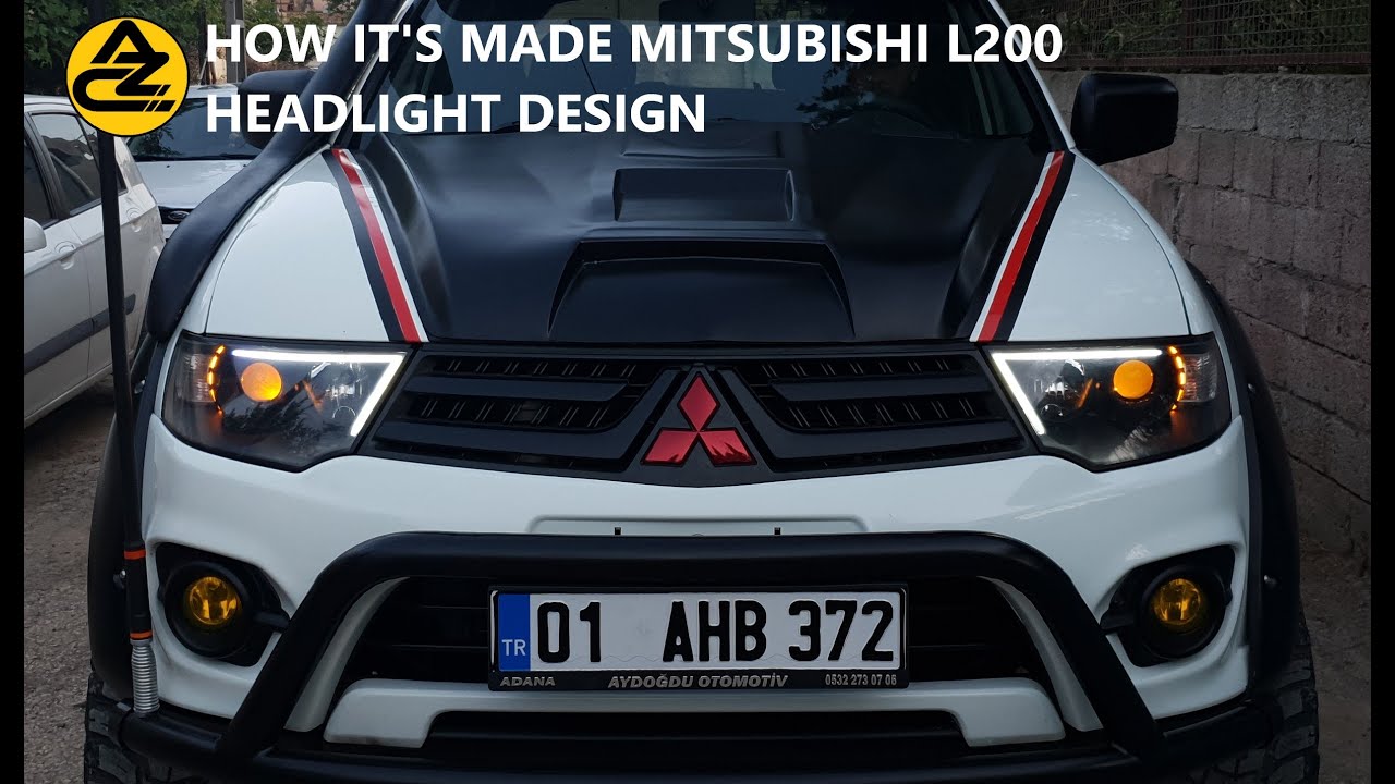 Как это сделано Дизайн фар Mitsubishi L200