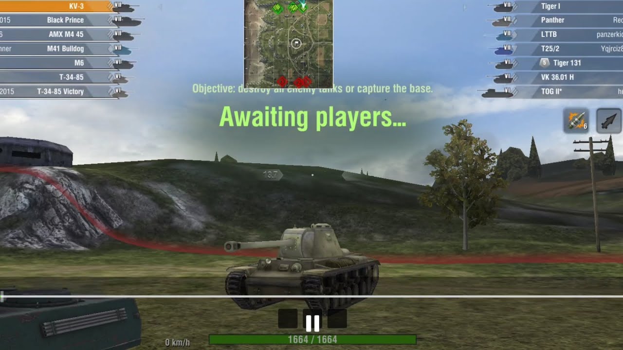 World of tanks blitz Kv-3    3656 sebzés 1360 kivédett sebzés