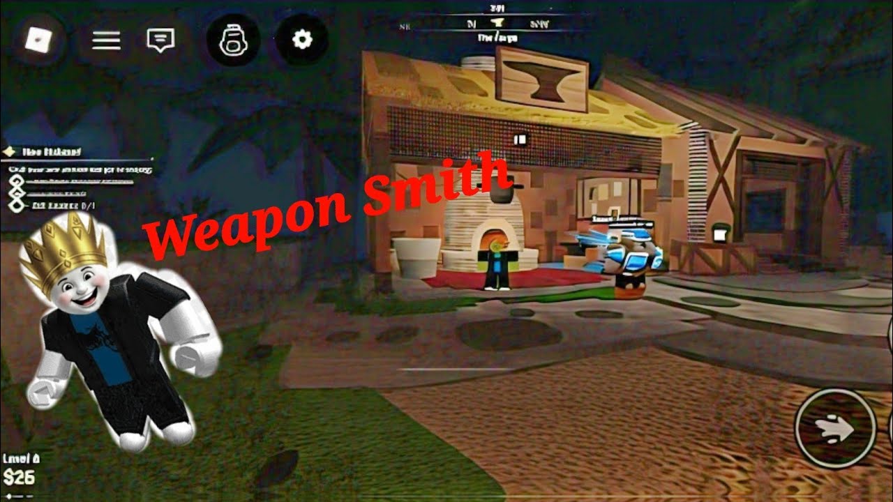 I become weapon Smith | The forge | Roblox 