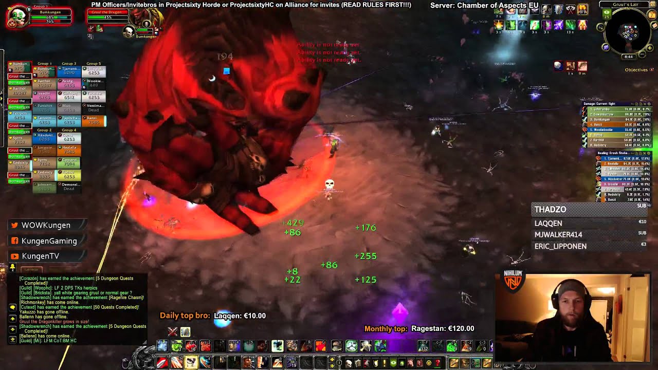 Project Seventy vs Gruul (FIRST KILL)