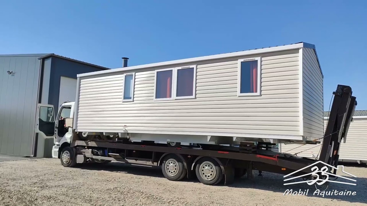 Transport de Mobil-homes sur le Sud-Ouest avec Mobil Aquitaine 33