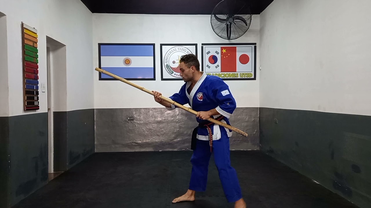 Clase de Tang Soo Do con Palo (Bong)