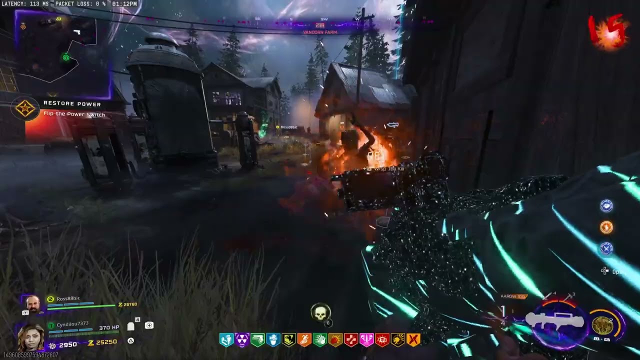 BO7 😉💕 WR 2p farm1st room w/ gums w/ support flawless (152)