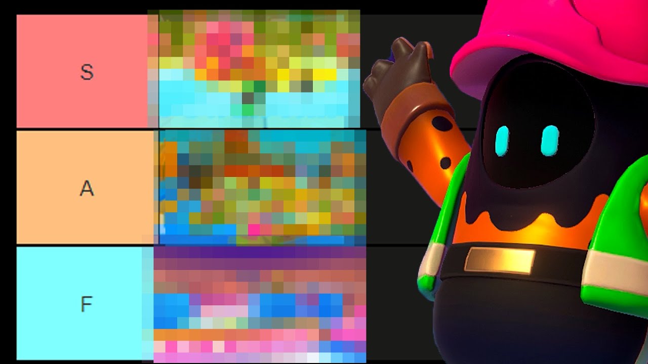 ALL 60 Fall Guys Maps TIER LIST (S1-S6)