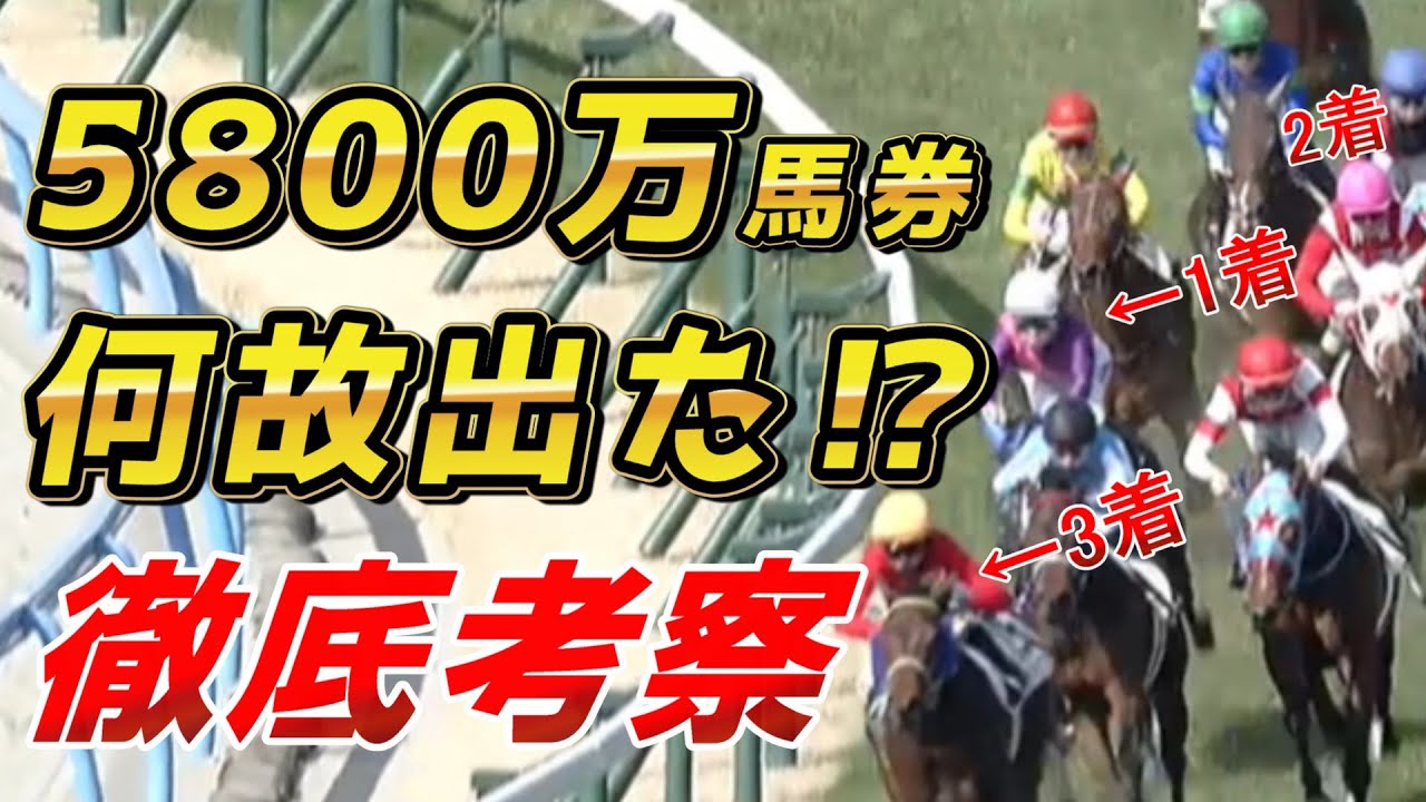 5,800万円馬券は何故出た⁉　事前に読めたのか⁉　徹底考察！！【2026年1月31日 小倉6R】元馬術選手のコラム