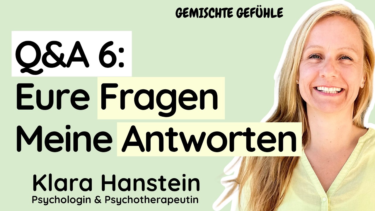 #67 Q&A 6: Eure Fragen zu Angst und Panik - Angst vor psychischen Erkrankungen, Reizblase, Akzeptanz