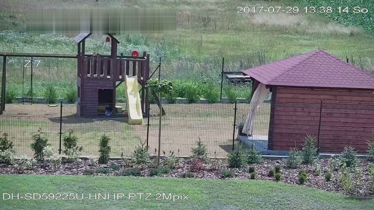 Dahua PTZ camera 2Mpix 25x Optical zoom evening view