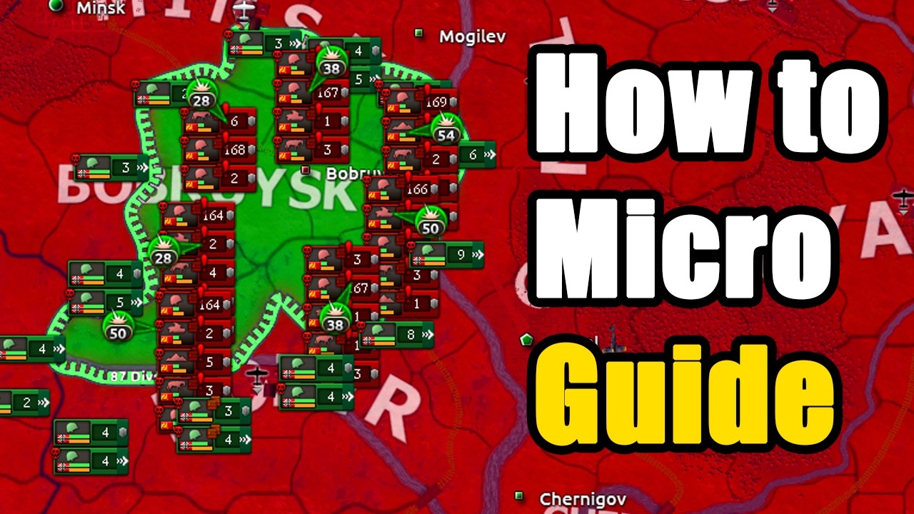 The Ultimate HoI4 Micro Guide | How to Encircle Easily!