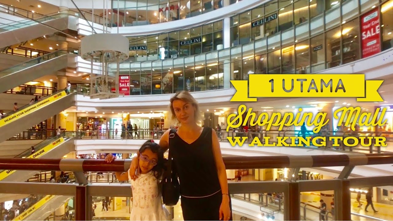 Best Shopping Mall Kuala Lumpur: 1 Utama Walking Tour Biggest Shopping Mall Malaysia
