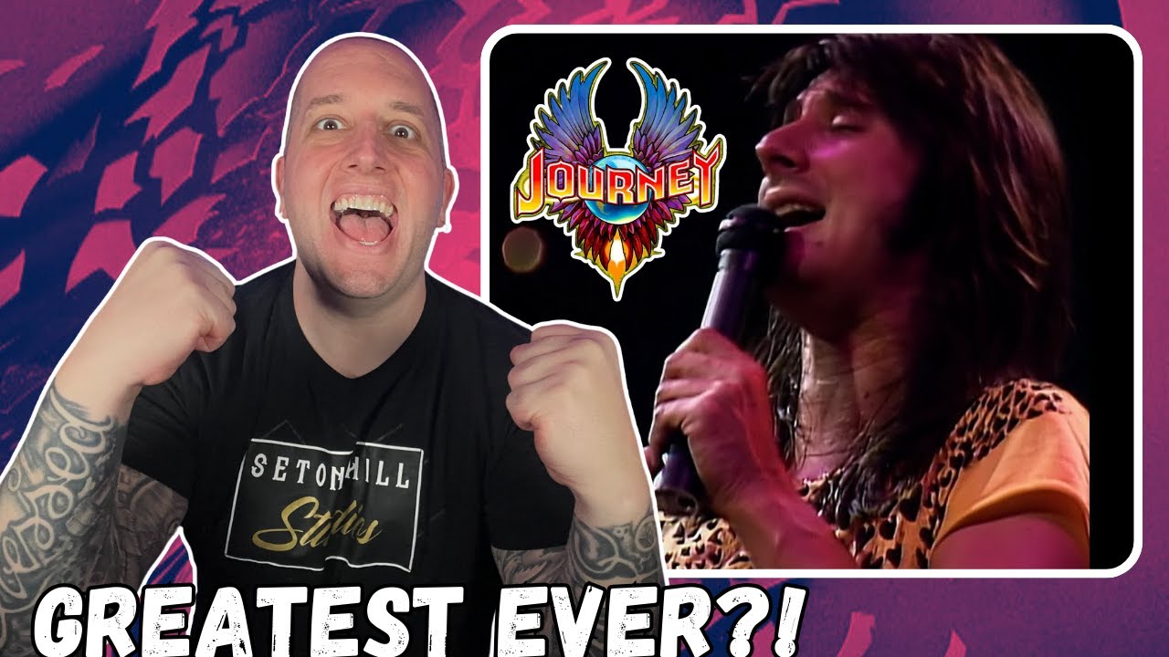 Drummer Reacts To Journey - Don't Stop Believin' (Live 1981: Escape Tour) || Best Song Ever?!