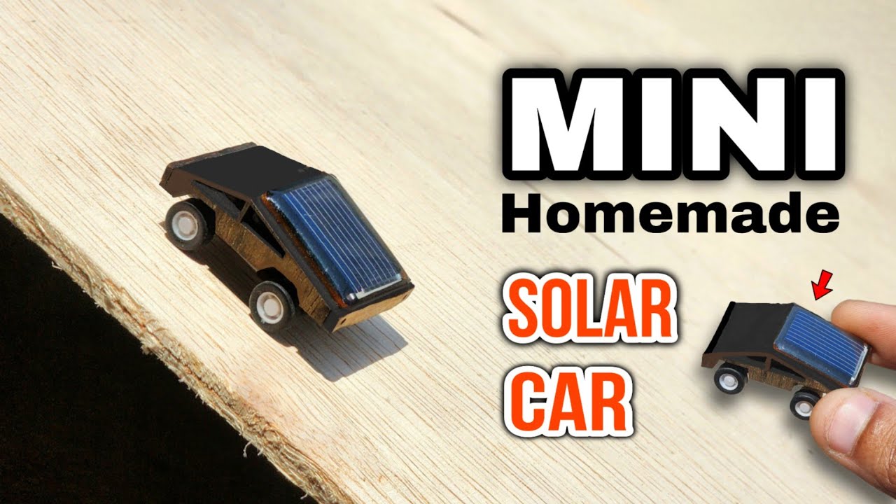 How To Make Mini Electric Solar Car | High Speed Mini Tesla Truck 20X Faster | Solar Powered rc Car