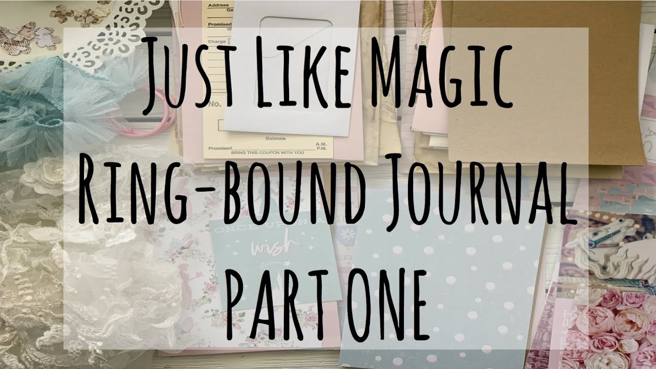 Just Like Magic Ring-Bound Journal | Crafty Me Shop