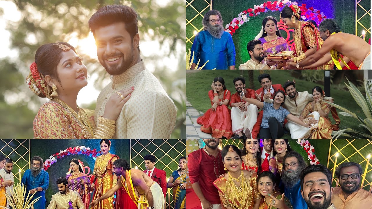 Mounaragam KIRAN ❤️ KALYANI Marriage episode VLOG #mounaragam #kiran #kalyani #marriage #kiyani