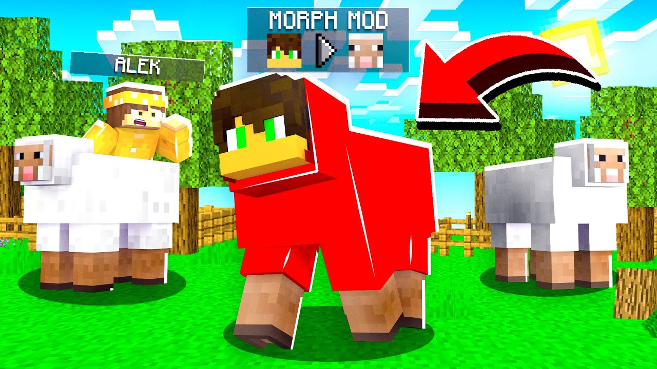 EU SECRETAMENTE TROLLEI MEU AMIGO COM MODS de TRANSFORMAÇÃO no MINECRAFT ✭ Guihh ✭