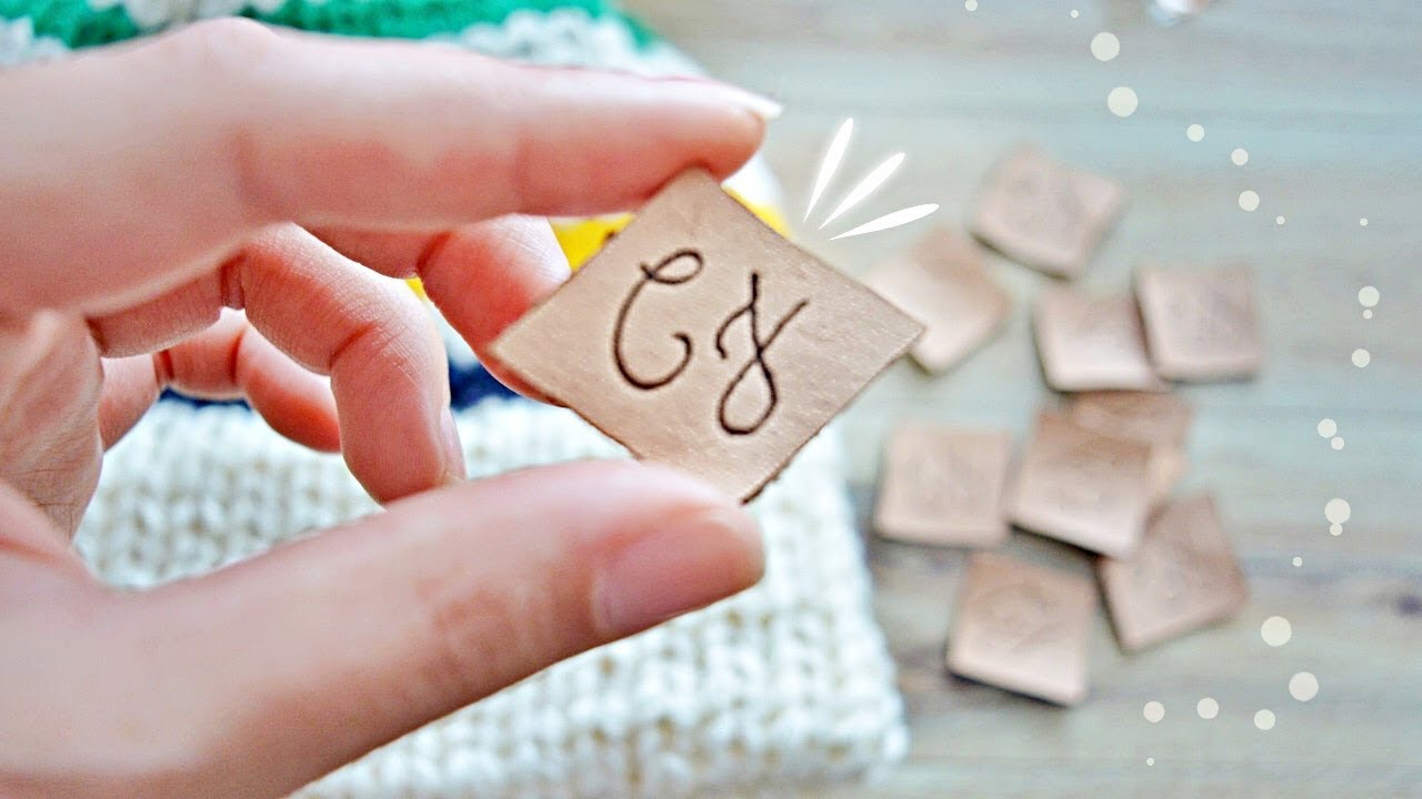 COMO HACER UN LOGO DE CUERO PARA TUS PRODUCTOS HECHOS A MANO | Danii's Ways ♡