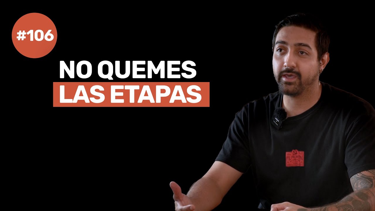 Ep 106 - DESEO, DISCIPLINA Y DEDICACIÓN con Gabo Cocina