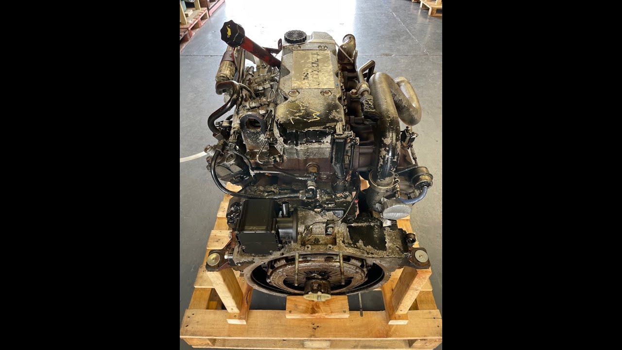 Iveco 75 E17 Tector Engine 4 Cylinder