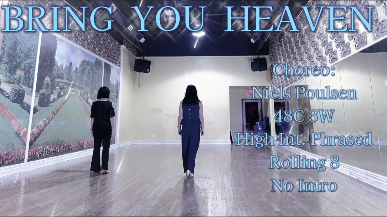 BRING YOU HEAVEN Line Dance | Phrased High Int | Niels Poulsen
