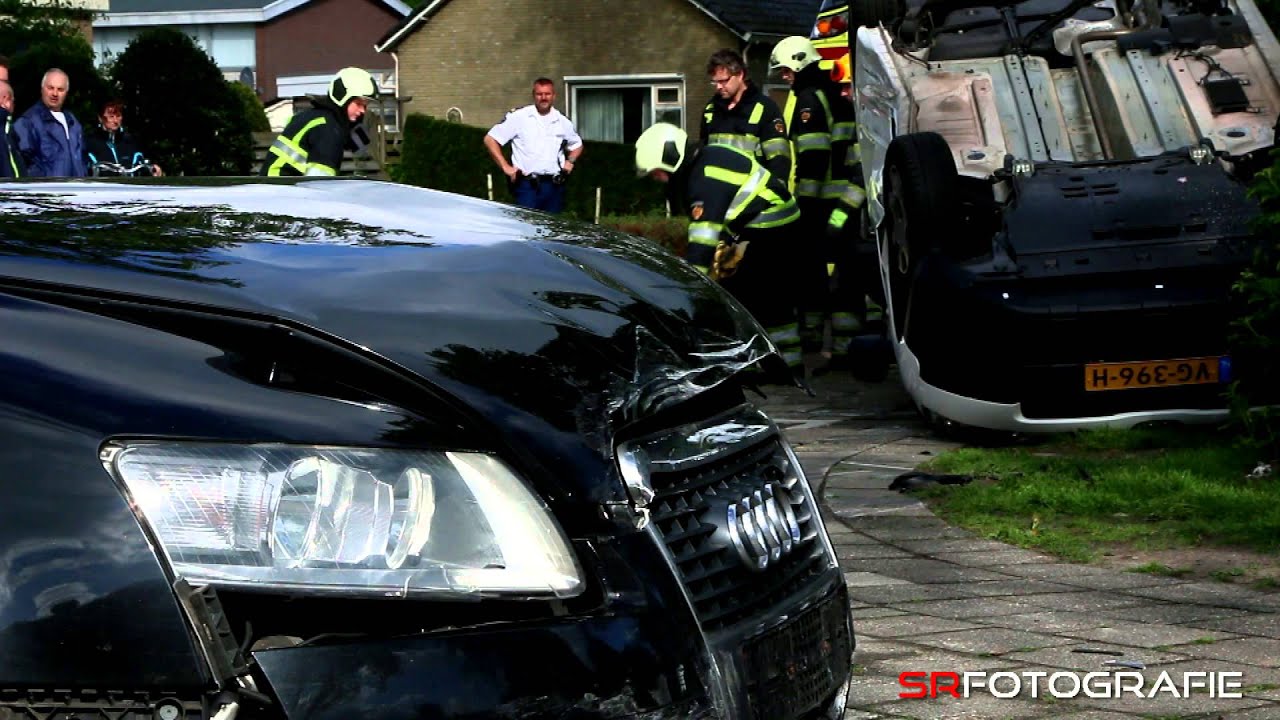 2 gewonden bij ongeval in Harkema