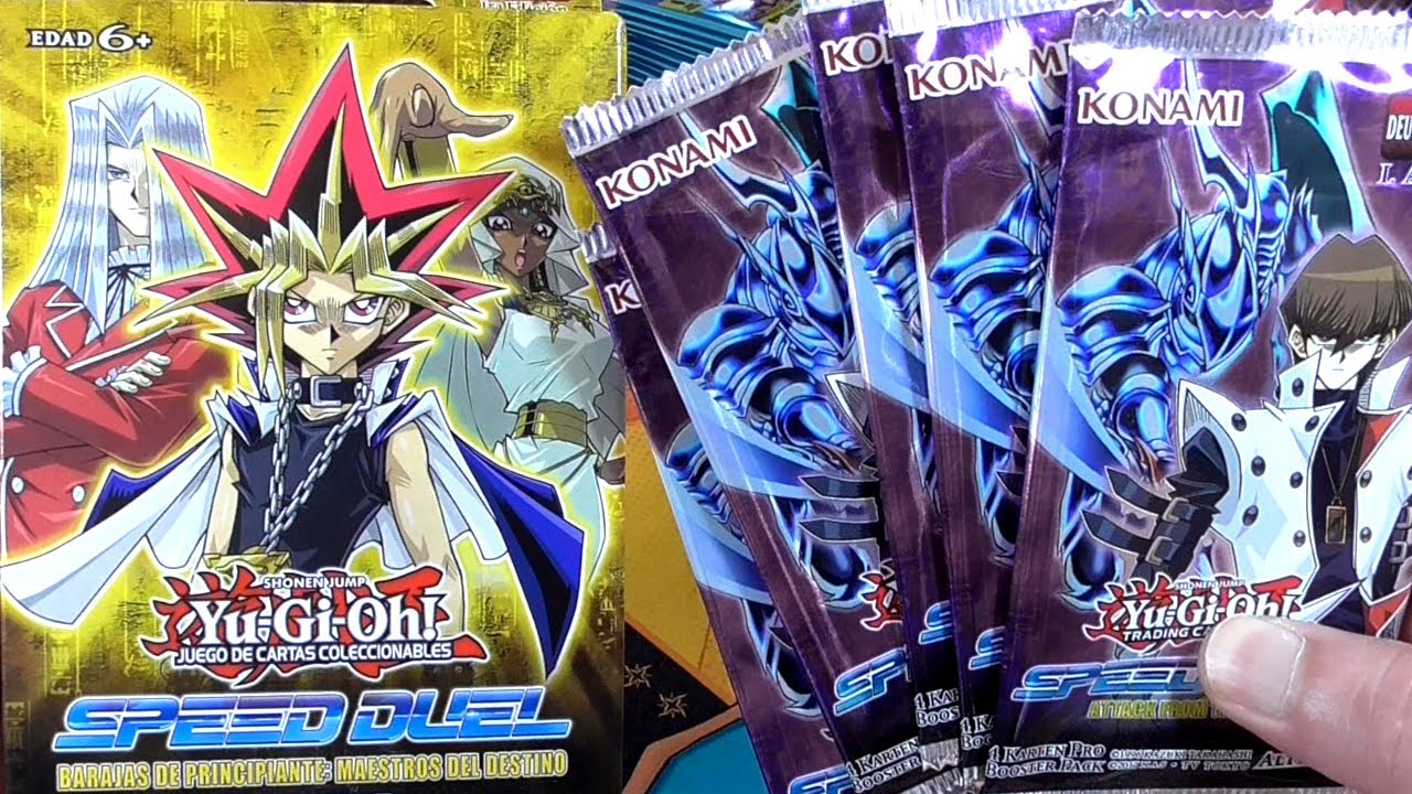 Yu-Gi-Oh! SPEED DUEL BARAJAS DE PRINCIPIANTE: MAESTROS DEL DESTINO + SOBRES