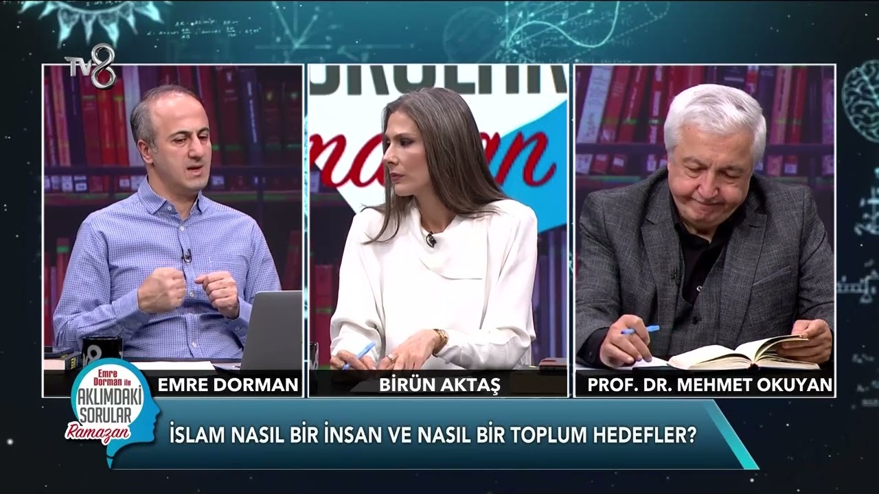 İslam ve Hedeflenen Toplum | TV 8 Aklımdaki Sorular | Prof. Dr. Mehmet OKUYAN | TV8 #kuran #islam