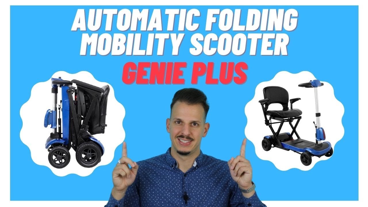 GENIE Plus Travel Mobility Scooter Automatic Folding