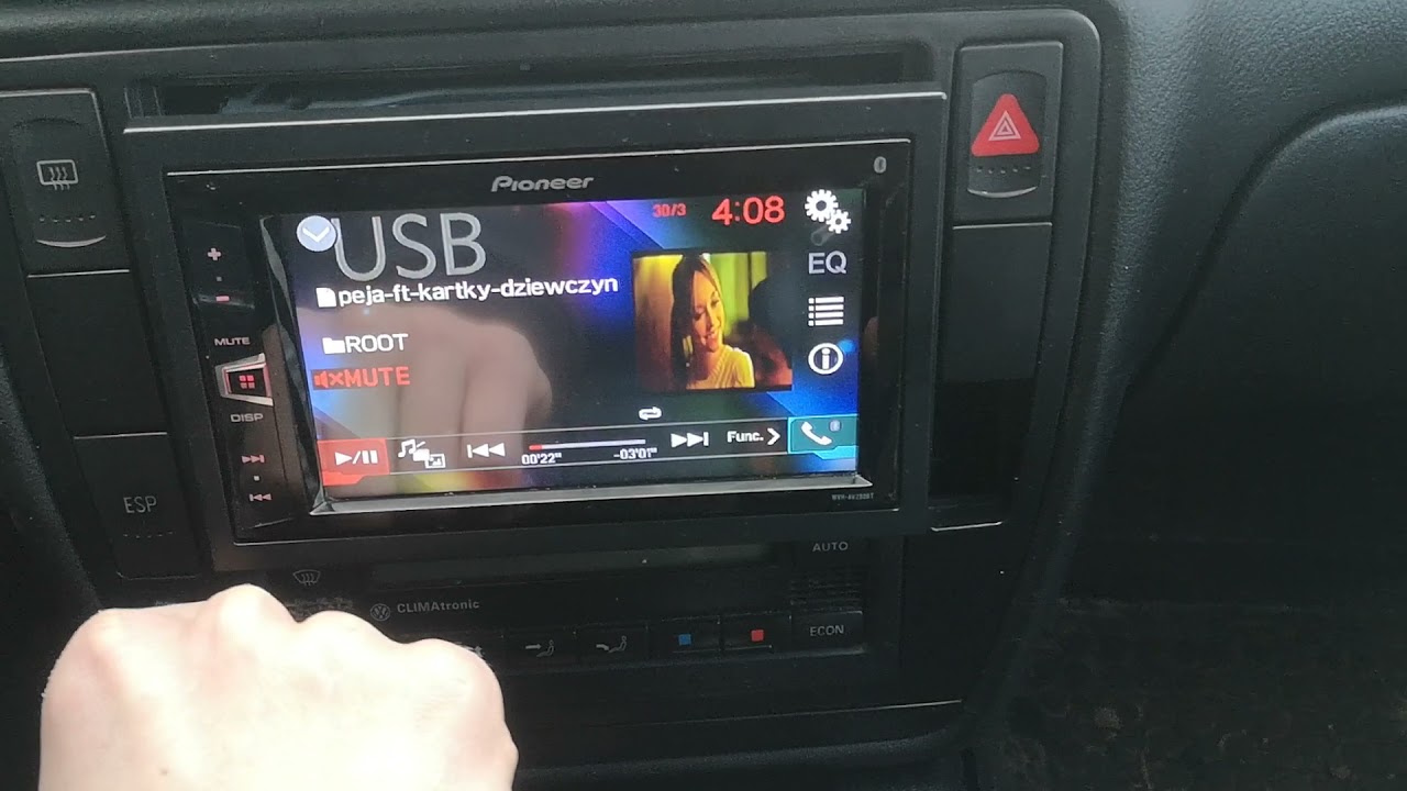 Pioneer Mvh-av290BT tanie i dobre radio 2 din g220bt