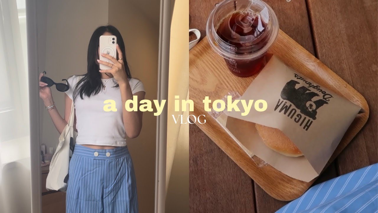 tokyo vlog // solo date, cafe hopping in omotesando, baking, spending time alone
