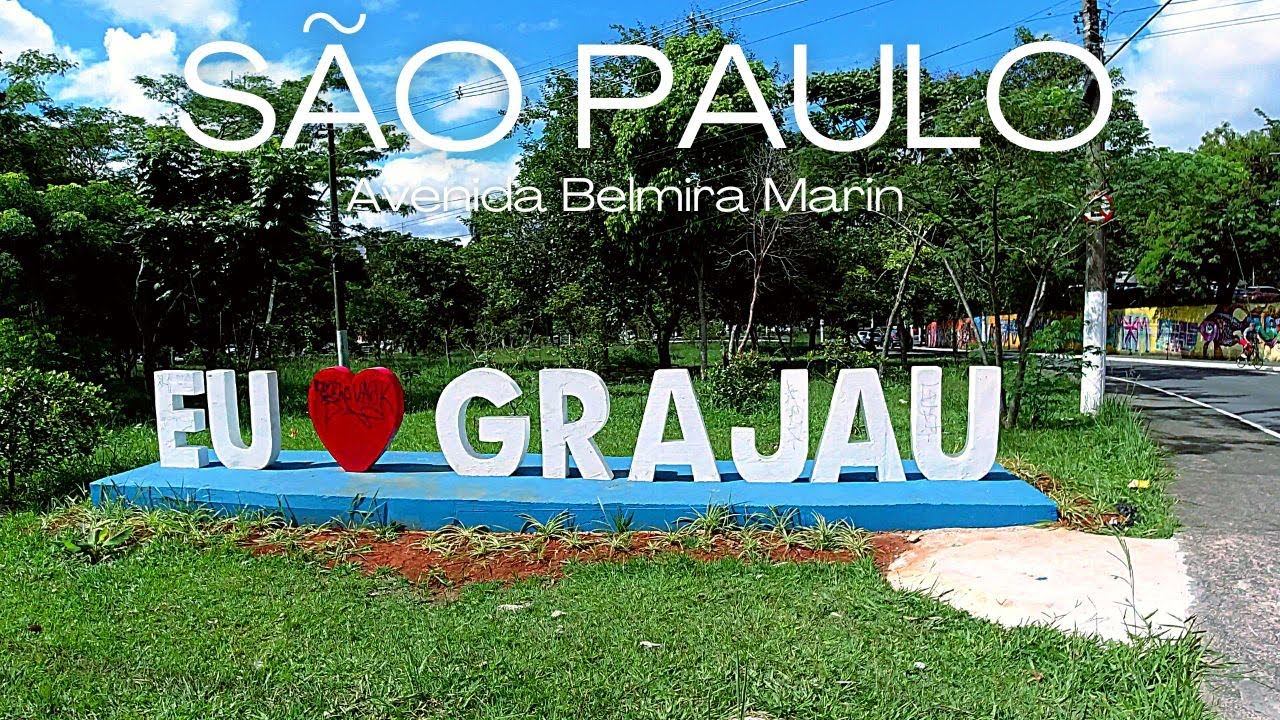 [ 4k ] Walking Sao Paulo | AVENIDA BELMIRA MARIN, no GRAJAÚ, PERIFERIA da Zona Sul da cidade