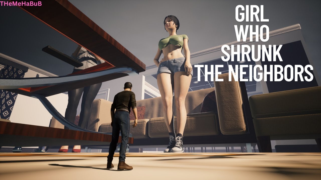 Girl Who Shrunk the Neighbors Gameplay Walkthrough | No Commentary