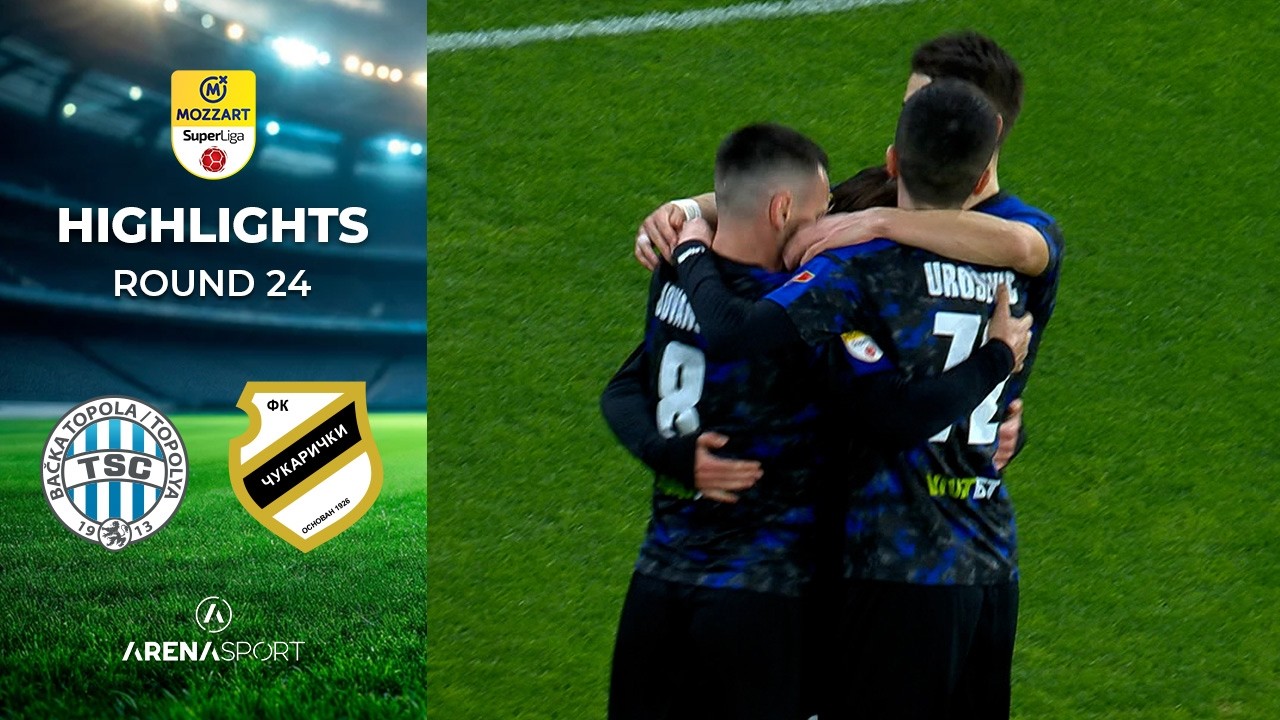 TSC – Čukarički 1:1 | MOZZART BET SUPERLIGA SRBIJE (24. kolo) | 22. februar 2026.