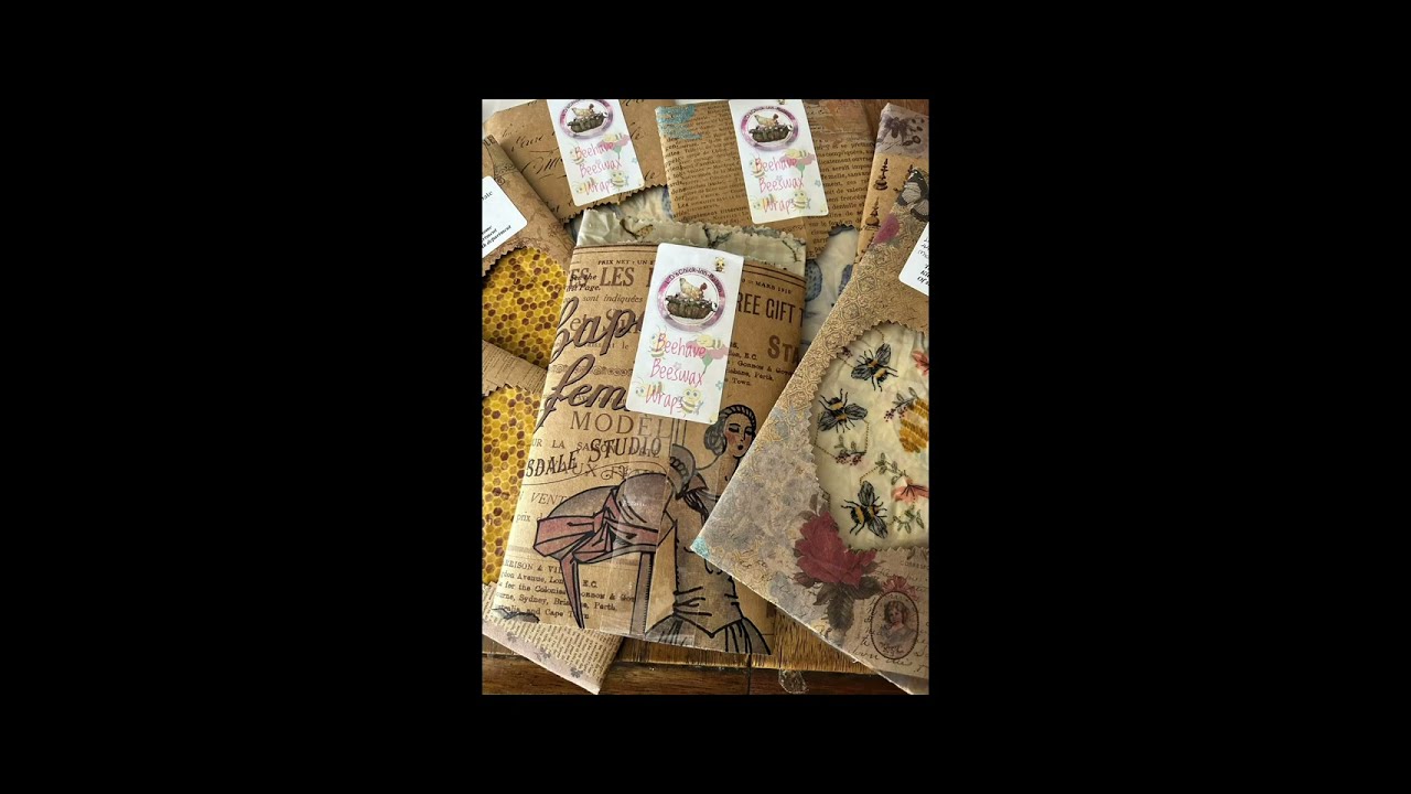 How to create and sow a bread bag with matching beeswax wraps